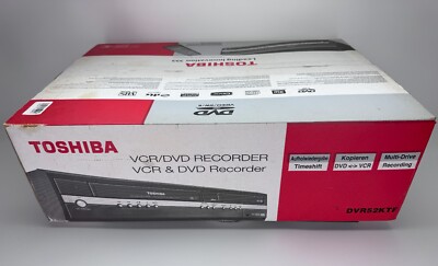 Toshiba D-VR52 - DVD VHS Video Recorder VCR Kombigerät zum Digitalisieren