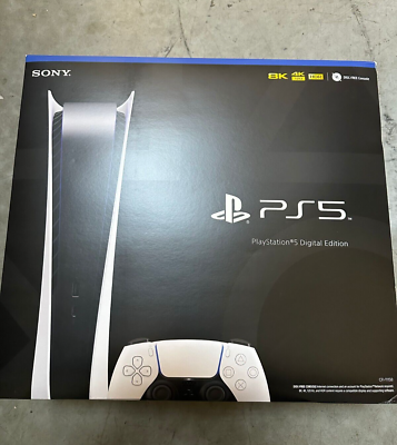Brand New Sony PS5 PlayStation 5 Digital Edition Console - In Hand