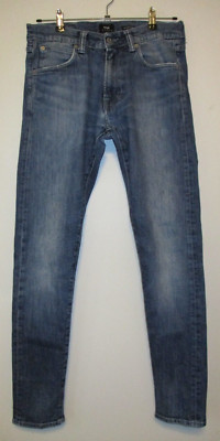 Edwin Jeans Mens W30 L32 Blue ED-85 Slim Tapered Japanese Denim
