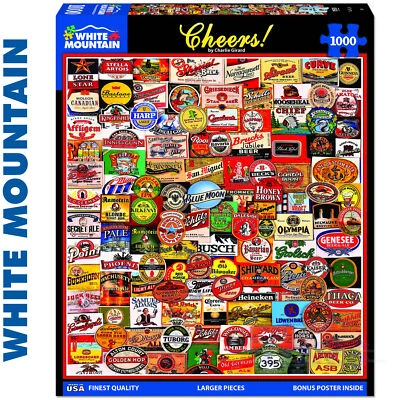 WHITE MOUNTAIN PUZZLES Herzlichen Glückwunsch! 1000-teiliges Puzzle WHITE MOUNTAIN 861 Super Deluxe