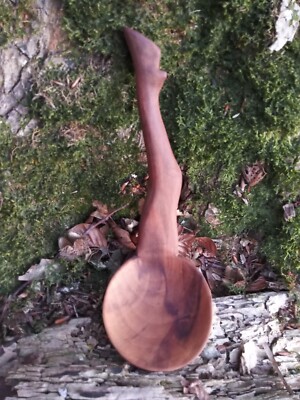 Native American Spoon Holzlöffel Indianer Schnitzen Rarität