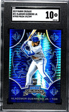 2019 Panini Crusade #21 Vladimir Guerrero Jr. HYPER PRIZM /299 SGC 10 GEM RC
