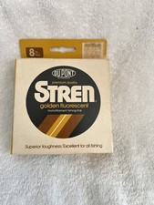 Vintage Fishing Line Stren Dupont 1980  s Monofilament 8 Lb 250 Yards Golden New
