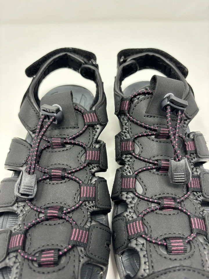 Sapatos femininos Khombu Ashley sandálias aquáticas caminhada alças ajustáveis tamanho 6 - Imagem 2 de 4