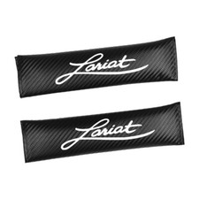 Carbon Fiber Car Seat Belt Cover Shoulder Pad For Ford F150 F250 Maverick Lariat Carbon Fiber Car Seat Belt Cover Shoulder Pad For Ford F150 F250 Maverick Lariat