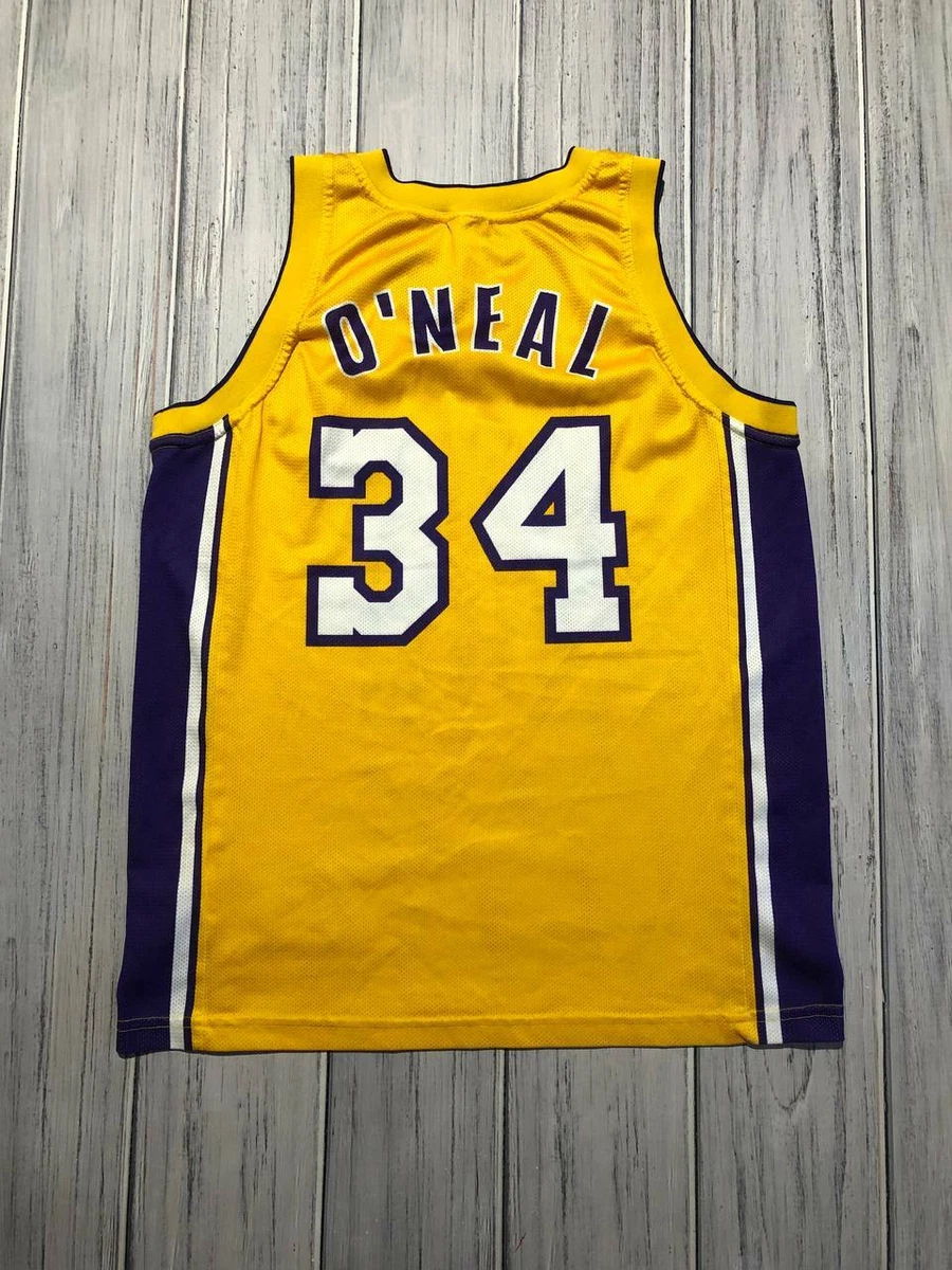 Vintage Nike NBA La Lakers Shaquille O'Neal #34 Jersey Size XL 1990s