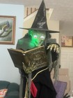 Spirit Halloween Spell Speaking Witch retired Halloween Animatronic prop no box — photo 3