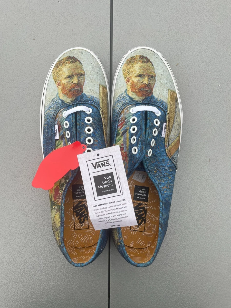 Size 12 Vans x Vincent Van Gogh Authentic Self Portrait