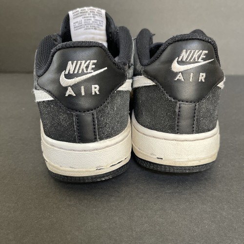 Nike Air Force 1 Sneakers Shoes Black Suede (596728-026) Youth size 5.5Y - Bild 5 von 11