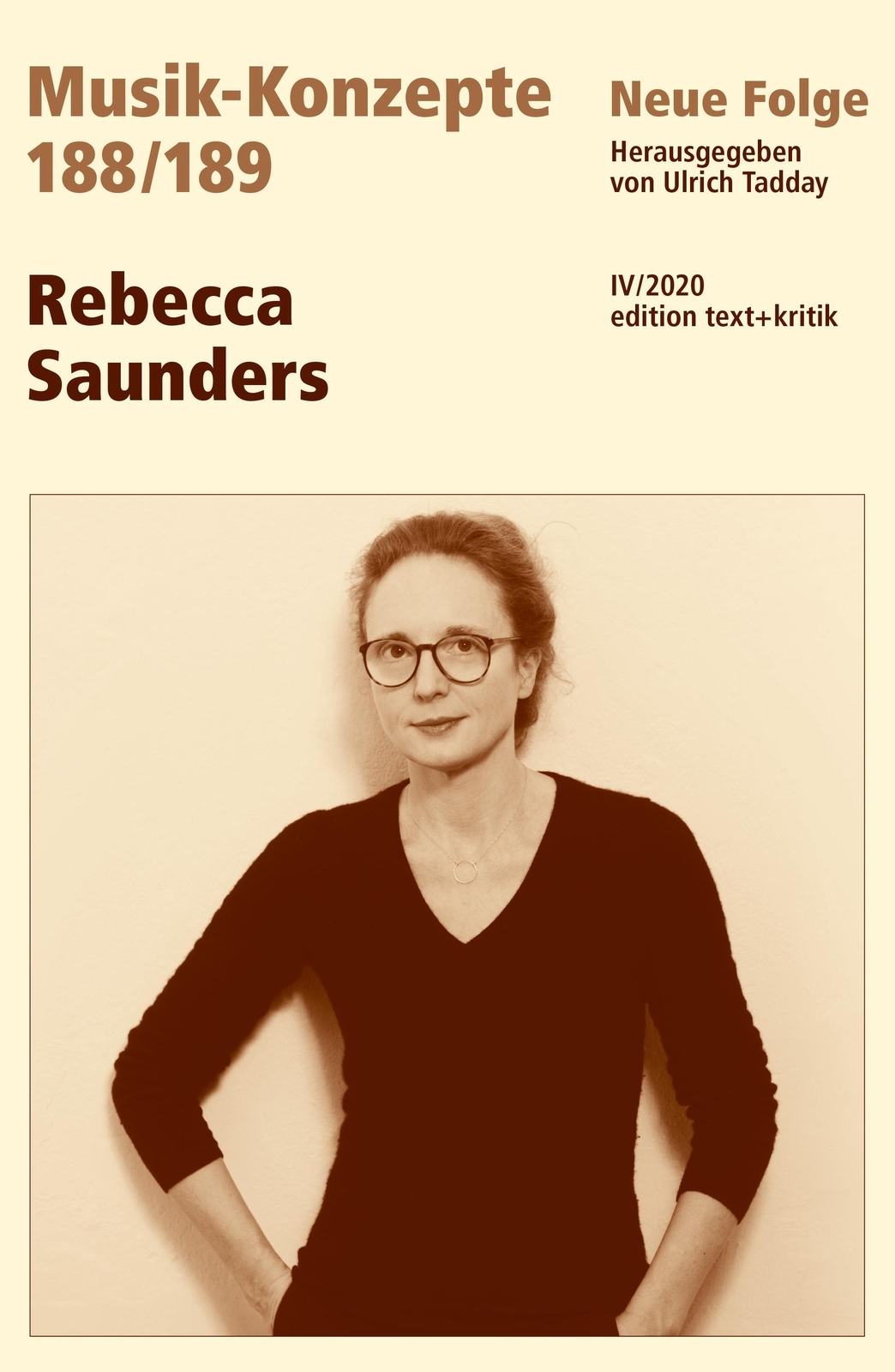 Thumbnail - Rebecca Saunders | Ulrich Tadday | Taschenbuch | Musik-konzepte | 184