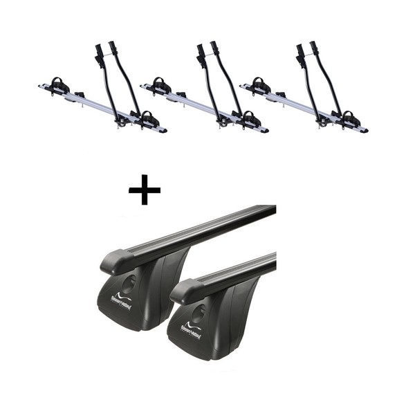 3XradträGer Sagittar+DachträGer VDP Sta FüR FüR Citroen C4 Aircross 5TüR 12-17-image