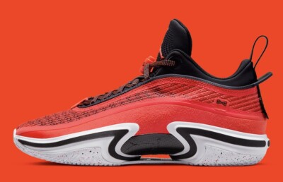 Nike Air Jordan 36 Low Infrared XXXVI DH0833-660 UK9 Basketball