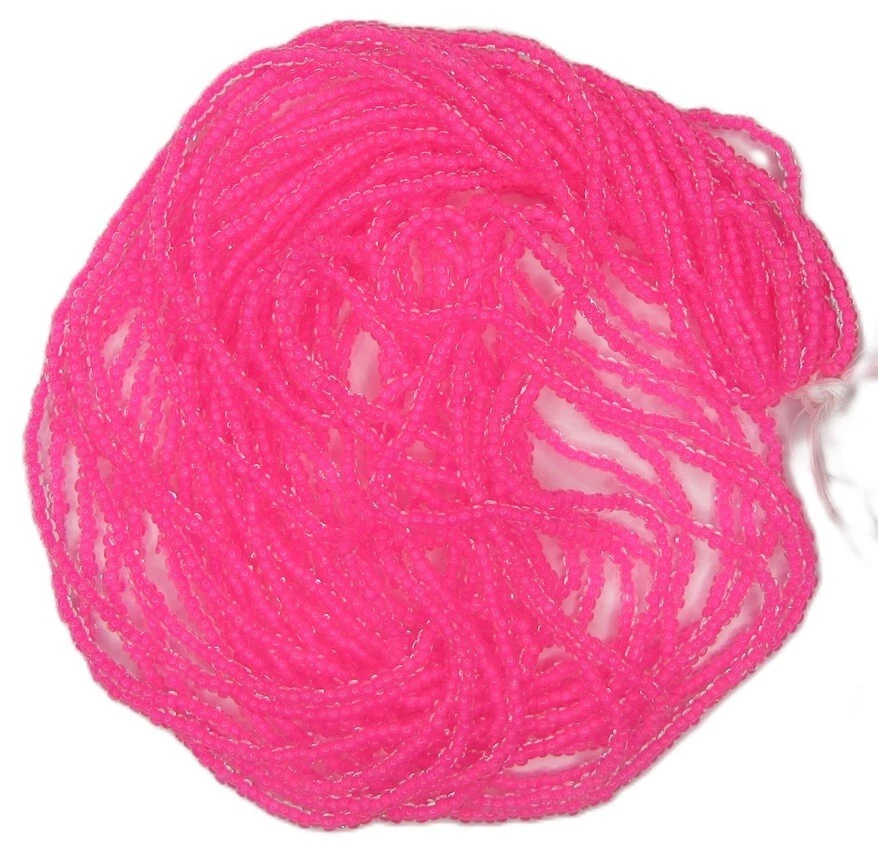 Checo 11/0 Preciosa Neón C-L Cristal UV Reactivo Paquete Rocaille Vidrio Semilla Cuentas Foto 4 de 4