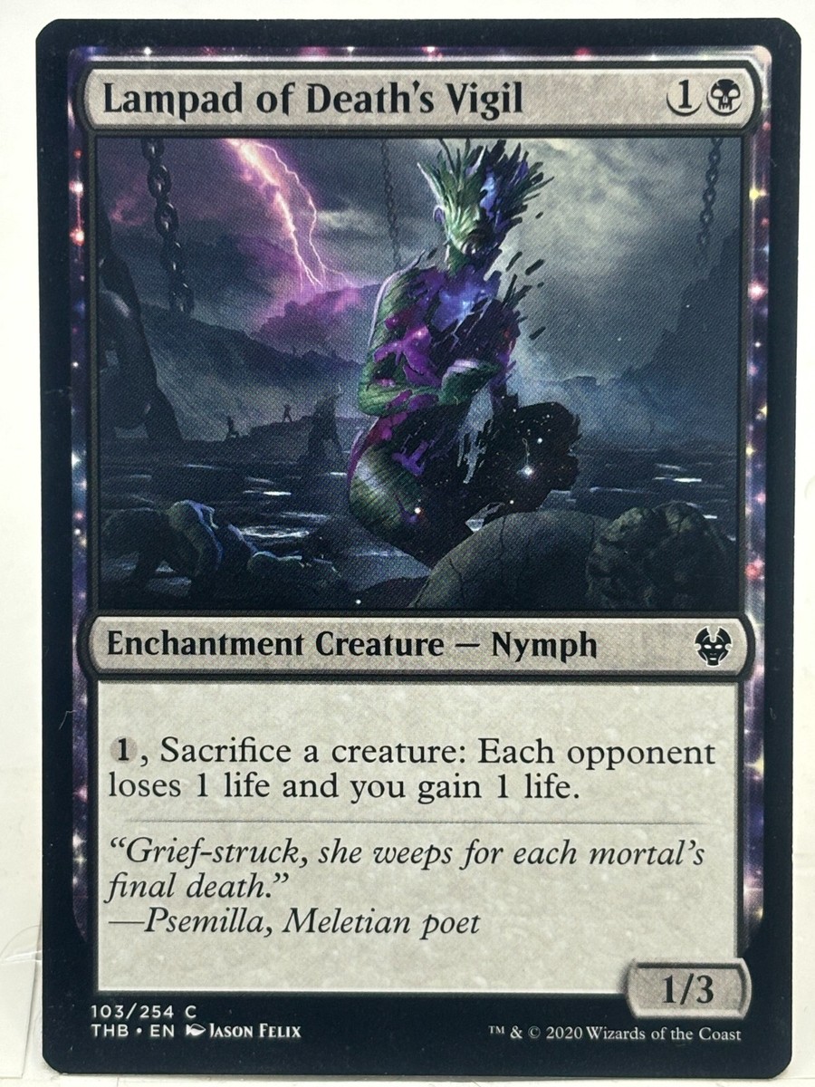 Lampad Of Death's Vigil NM/M* Theros Beyond Death 103/254 mtg