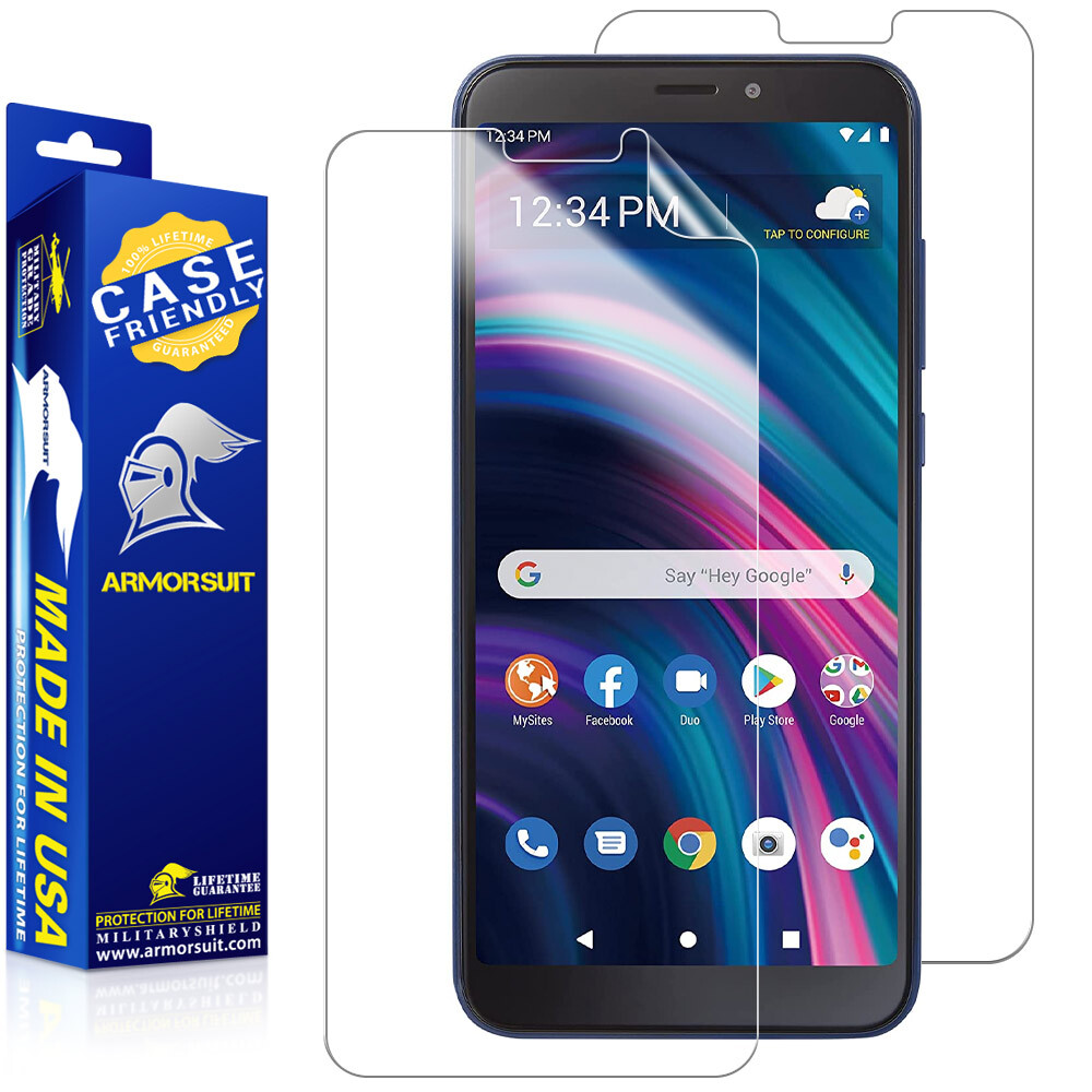 ArmorSuit 2 Pack Screen Protector For Google Pixel 8a (6.1 Inch, 2024) Max Coverage MilitaryShield HD Clear Film - Made In USA