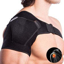 Shoulder Brace Torn Rotator Cuff Support Pain Relief Tendonitis Sleeve Wrap Gym