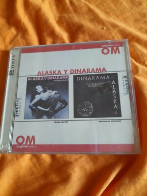 ALASKA DINARAMA ( HOY FANGORIA ) 2 CD EMI LATIN USA . DESEO CARNAL CANCIONES