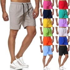 Image of Mens Swimming Shorts Swim Running Trunks Gym Board Shorts Swimwear Beach Summer