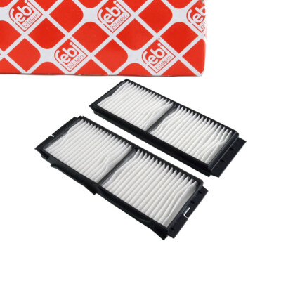 2x FEBI 183966 Innenraumfilter Pollenfilter Partikelfilter für MAZDA 3 (BL) 