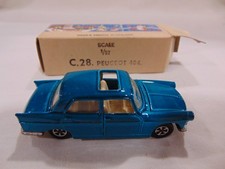 Impy Roadmaster Lonestar #28 1972 Peugeot 404 azul con caja