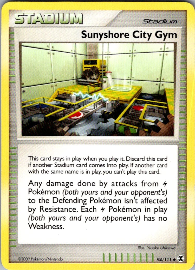 Sunyshore City Gym Uncommon Rising Rivals 94/111 MP