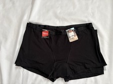 NEW Hanes Supersoft Boxer Boxer Brief 3-Pack Women s Size 2Xlarge Tagless Boxers