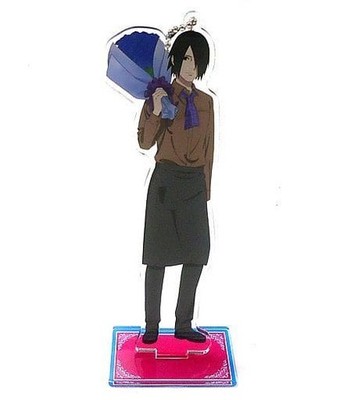 Naruto Boruto Uchiha Sasuke Big Acrylic Keychain Stand SEGA