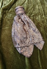 Vintage Whiting Davis Mesh Purse Project Bag