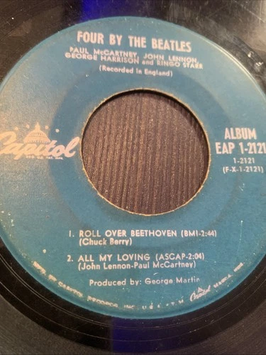 The Beatles 45rpm Ep 2121 Capitol