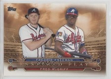 2015 Topps Inspired Play Dual Fred McGriff Freddie Freeman #I-10 HOF 00jz