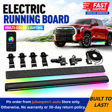 2pcs Electric Side Steps W Led Light Fits For Toyota Tundra 2022-2026 2pcs Electric Side Steps W Led Light Fits For Toyota Tundra 2022-2026