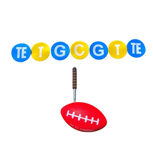 Defensive Lineman Training Kit - Snapper Stick und Position Marker - Bild 1 von 13