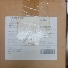 NOS Ametek Lamb 115757-P Vacuum Motor/Blower, Peripheral, 2 Stage, 1 Speed