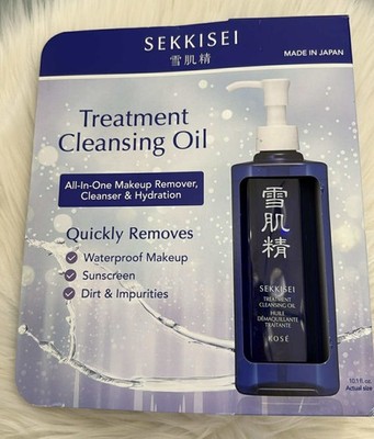 KOSE SEKKISEI TREATMENT CLEANSING OIL HYDRATION ALL IN ONE Makeup Remover 10.1oz