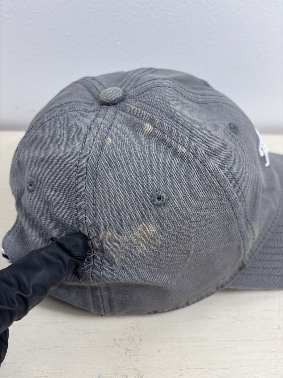 Titleist Hat Strap back Cap Gray Adjustable Cotto… - image 6