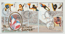9/7/1996 UK GB FDC - Olympic Games 1996 - Benham - Edinburgh Special Postmark