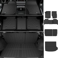 HP-Floor Mats Rear Trunk Cargo Liners For 2022-2026 Jeep Grand Cherokee 5-Seat
