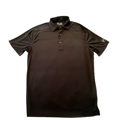 Fish Hippie Migration Polo Sz S  Black MSRP $79