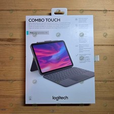 Logitech Combo Touch Detachable Keyboard Case Trackpad 10th Gen iPad A16 - New