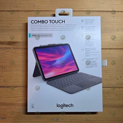 Logitech Combo Touch Detachable Keyboard Case + Trackpad 10th Gen iPad A16 - New