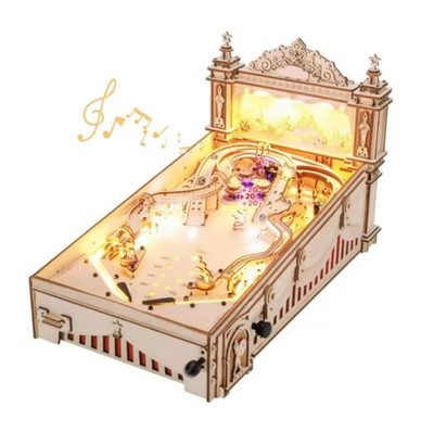 TOP Qualität!!! 3D-Flipper-Puzzle Tischspiel mechanische Modelbausätze