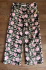 NWT Riley & James Baggy Cargo Pink Rose Camouflage Jeans Size Large — photo 1