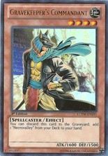 Yugioh! Gravekeeper's Commandant - LCYW-EN191 - Ultra Rare - Unlimited Edition N