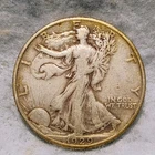 1929 S ~ WALKING LIBERTY HALF DOLLAR ~ VF