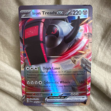 Pokémon TCG Iron Treads ex 143/198 SV01 Scarlet & Violet Double Rare Holo 2023