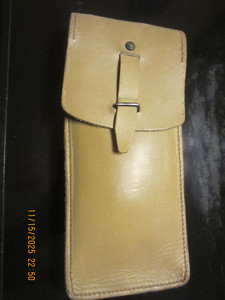 FRENCH SMG MAGAZINE POUCH, ALGERIAN WAR, CONGO, COLD WAR