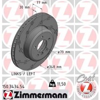 Zimmermann Bremsscheiben Vorne Ø348 InnenbelüFtet FüR BMW 5Er Touring 6Er