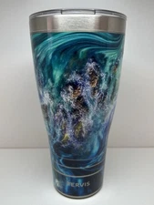 Tervis - Teal Splash V3 (30oz Stainless Steel Insulated Tumbler) w/Lid