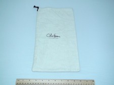 Authentic Cole Haan Cream Shoe Dust Bag Cover 14.50" X 7.50"
