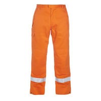 Image of Hydrowear Meddo Multi CVC Flame Retardant Anti Static Trousers Orange 34